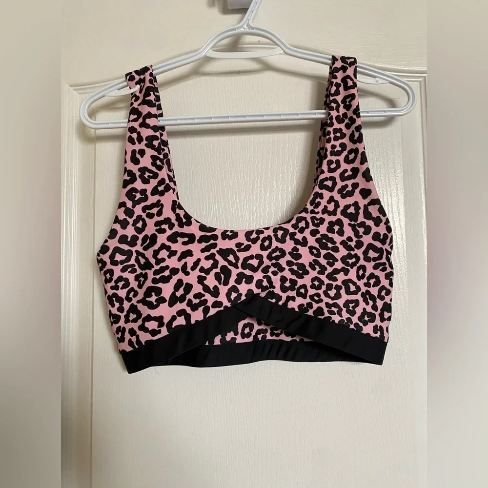 Beach  Riot x Revolve Leopard Bra - Picture 3 of 4